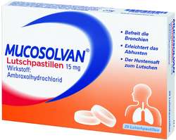 MUCOSOLVAN Lutschpastillen 15 mg