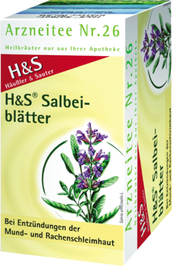 H&S Salbeiblätter Tee Filterbeutel
