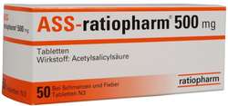 ASS-ratiopharm 500 mg Tabletten