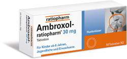 AMBROXOL-ratiopharm 30 mg Hustenlöser Tabletten