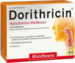 DORITHRICIN Halstabletten Waldbeere