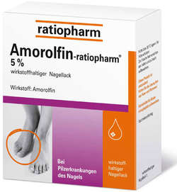 AMOROLFIN-ratiopharm 5% wirkstoffhalt.Nagellack