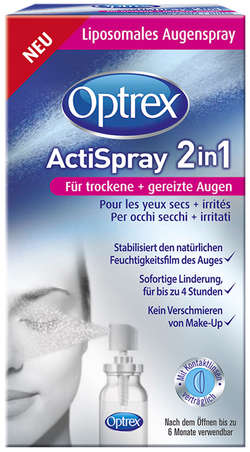 OPTREX ActiSpray 2in1 f.trockene+gereizte Augen