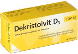 DEKRISTOLVIT D3 2000 I.E. Tabletten