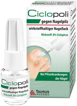 CICLOPOLI gegen Nagelpilz wirkstoffhalt.Nagellack