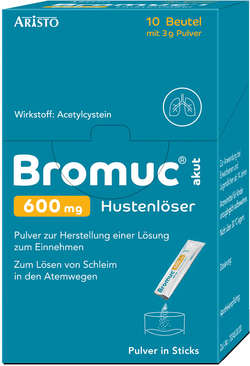 BROMUC akut 600 mg Hustenlöser Plv.z.H.e.L.z.Einn.