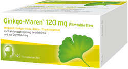 GINKGO-MAREN 120 mg Filmtabletten