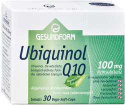 GESUNDFORM Ubiquinol Q10 100 mg Vega-Soft-Caps