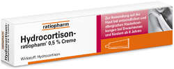 HYDROCORTISON-ratiopharm 0,5% Creme