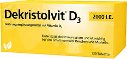 DEKRISTOLVIT D3 2000 I.E. Tabletten