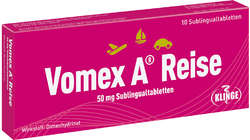 VOMEX A Reise 50 mg Sublingualtabletten