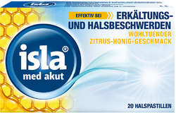 ISLA MED akut Zitrus-Honig Pastillen