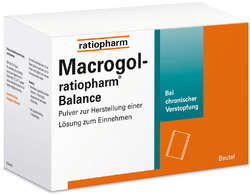 MACROGOL-ratiopharm Balance Plv.z.H.e.L.z.Einn.