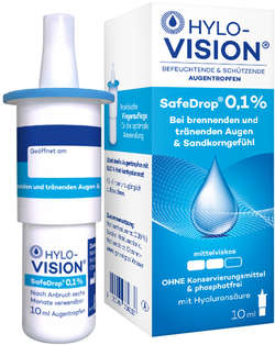 HYLO-VISION SafeDrop 0,1% Augentropfen