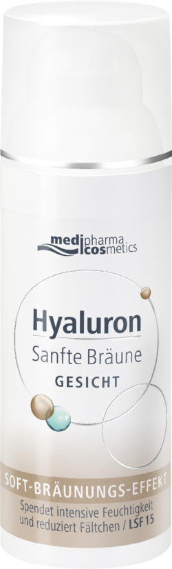 HYALURON SANFTE Bräune Gesichtspflege Creme