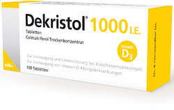 DEKRISTOL 1.000 I.E. Tabletten