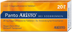 PANTO Aristo bei Sodbrennen 20 mg magensaftr.Tabl.