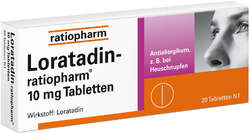 LORATADIN-ratiopharm 10 mg Tabletten
