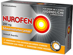NUROFEN 200 mg Schmelztabletten Lemon