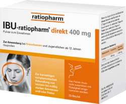 IBU-RATIOPHARM direkt 400 mg Pulver zum Einnehmen