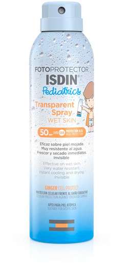 ISDIN Fotoprotector Ped.Wet Skin Spray LSF 50