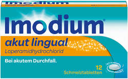 IMODIUM akut lingual Schmelztabletten