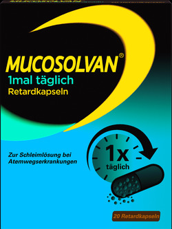 MUCOSOLVAN 1mal täglich Retardkapseln