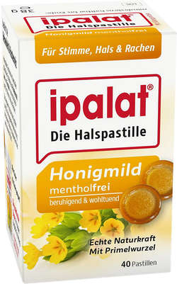 IPALAT Halspastillen honigmild o.Menthol zuckerfr.