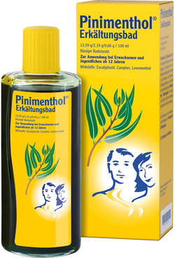 PINIMENTHOL Erkältungsbad ab 12 Jahre