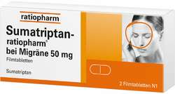 SUMATRIPTAN-ratiopharm bei Migräne 50 mg Filmtabl.
