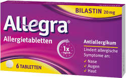 ALLEGRA Allergietabletten 20 mg Tabletten