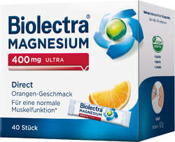 BIOLECTRA Magnesium 400 mg ultra Direct Zitrone