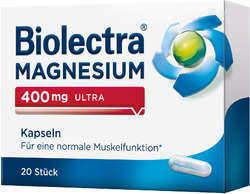 BIOLECTRA Magnesium 400 mg ultra Kapseln