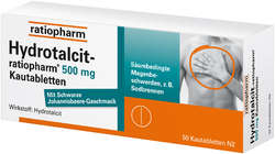 HYDROTALCIT-ratiopharm 500 mg Kautabletten