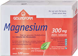 GESUNDFORM Magnesium 300 Filmtabletten