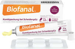BIOFANAL Kombipackung b.Scheidenpilz Vagtab.+Salbe