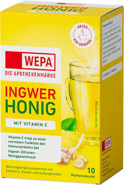 WEPA Ingwer+Honig+Vitamin C Pulver
