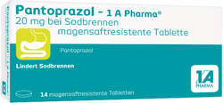 PANTOPRAZOL-1A Pharma 20mg bei Sodbrennen msr.Tab.
