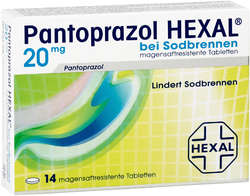 PANTOPRAZOL HEXAL b.Sodbrennen magensaftres.Tabl.