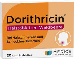 DORITHRICIN Halstabletten Waldbeere