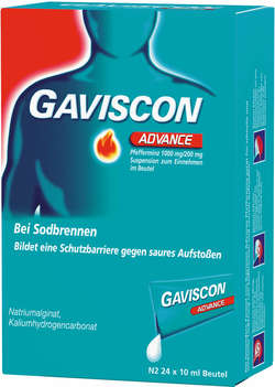 GAVISCON Advance Pfefferminz 1000mg/200mg SUS Btl.