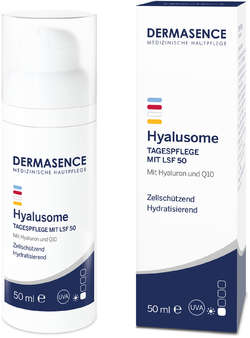 DERMASENCE Hyalusome Tagespflege mit LSF 50