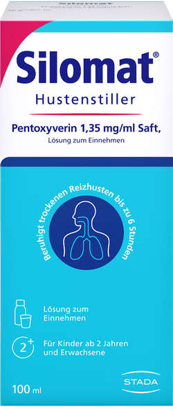 SILOMAT Hustenstiller Pentoxyverin 1,35 mg/ml Saft