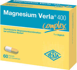MAGNESIUM VERLA 400 Kapseln