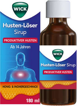 WICK Husten-Löser Sirup mit Honigaroma 200mg/15ml