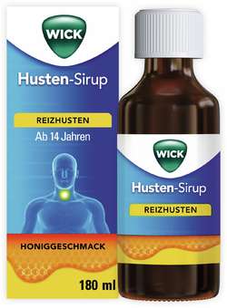 WICK Husten-Sirup gegen Reizhusten mit Honig