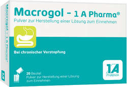 MACROGOL-1A Pharma Plv.z.Her.e.Lsg.z.Einnehmen