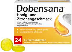 DOBENSANA Honig- u.Zitronengeschm.1,2mg/0,6mg Lut.