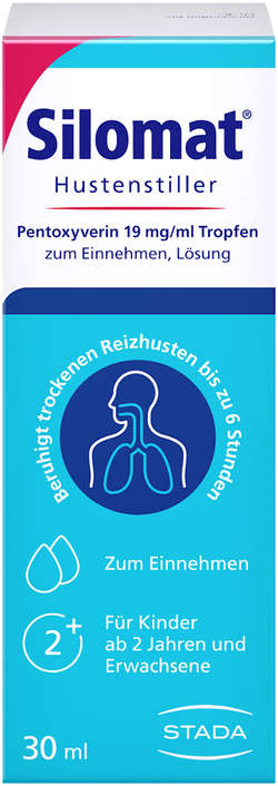 SILOMAT Hustenstiller Pentoxyverin 19 mg/ml TEI