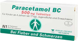 PARACETAMOL BC 500 mg Tabletten
